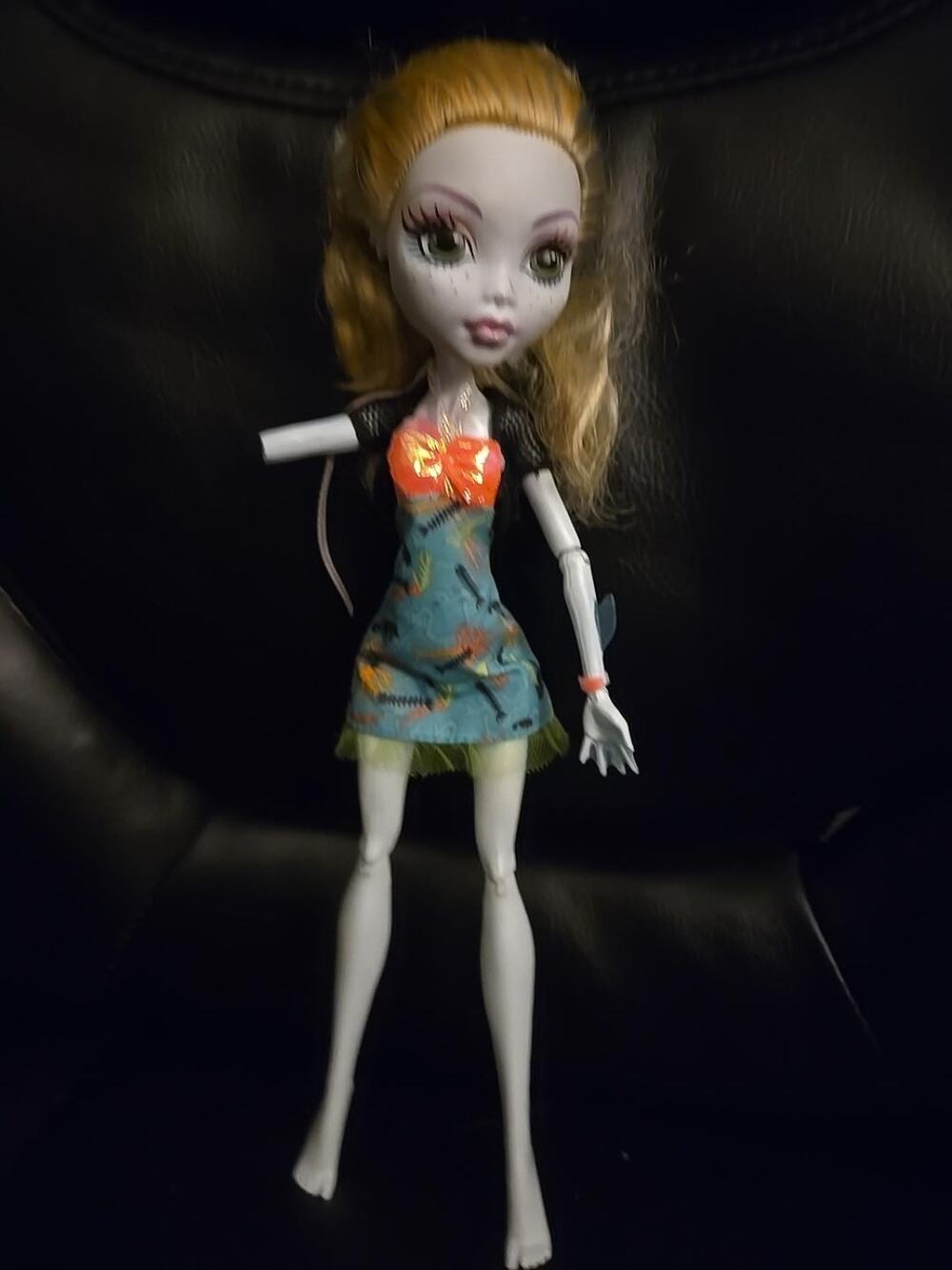 Monster High Picture Day Lagoona Blue Doll G1 Y7698 Missing Arm Parts Repair